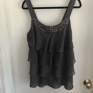 Lane Bryant 14/16 dress tank grey